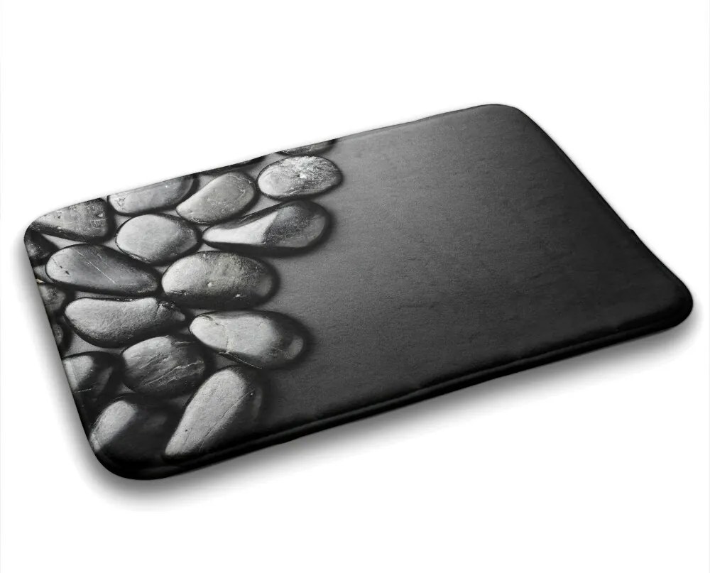 Dywanik łazienkowy Dywanik łazienkowy Czarne Kamienie