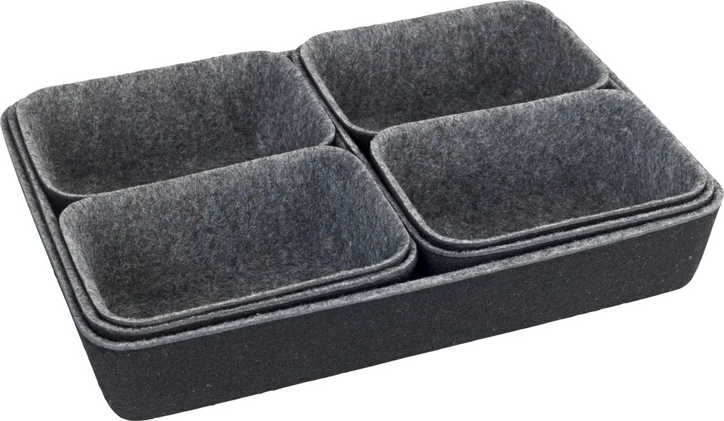 Organizery filcowe do szuflad, 7 sztuk, WENKO