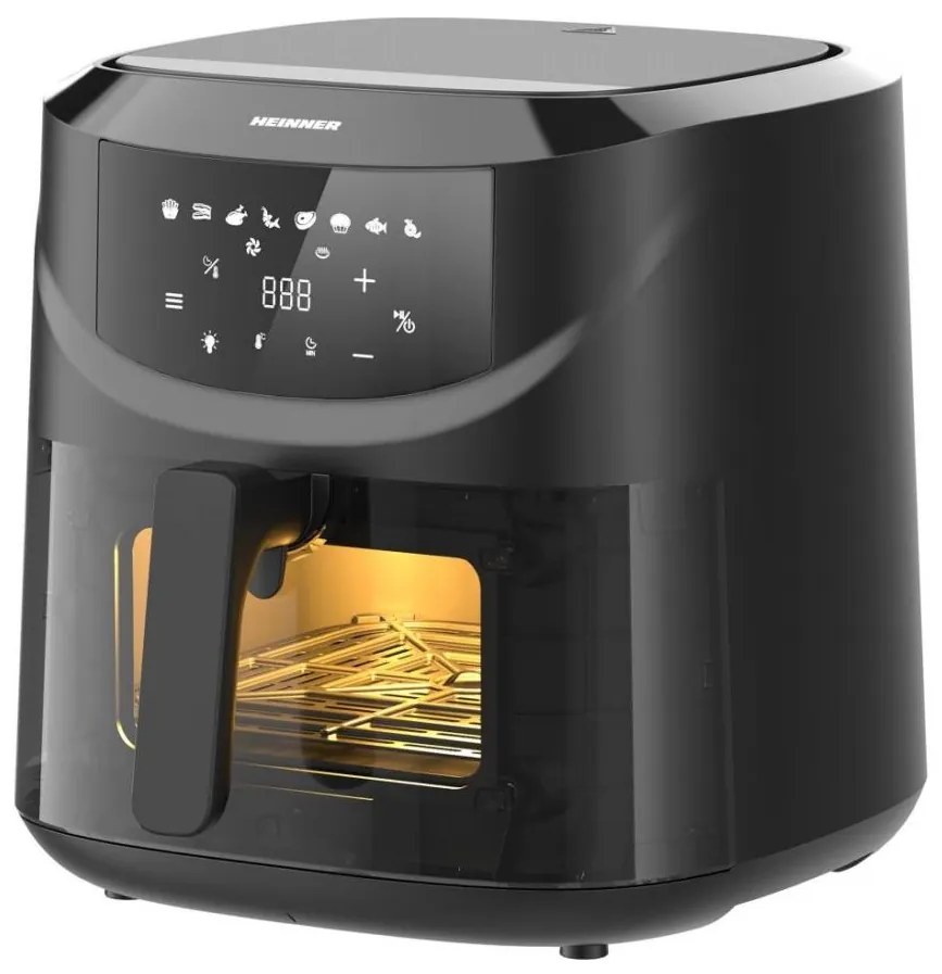 Heinner HAF-B8BK2000 - Frytkownica beztłuszczowa 7,6 l 2000W/230V czarna
