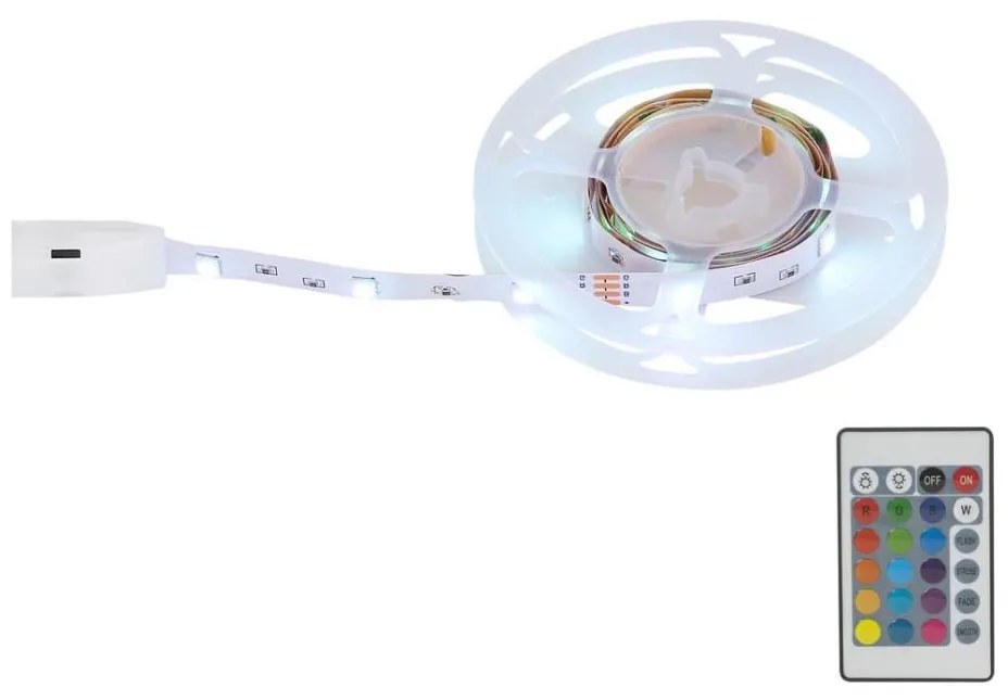 Globo 39016 - LED RGB Taśma ściemnialna LED/6W/230V + pilot 1m