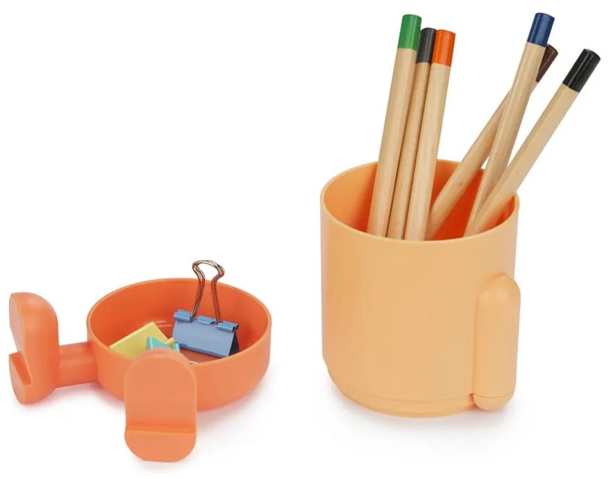 Plastikowy organizer na artykuły papiernicze Mr. Sitty – Balvi