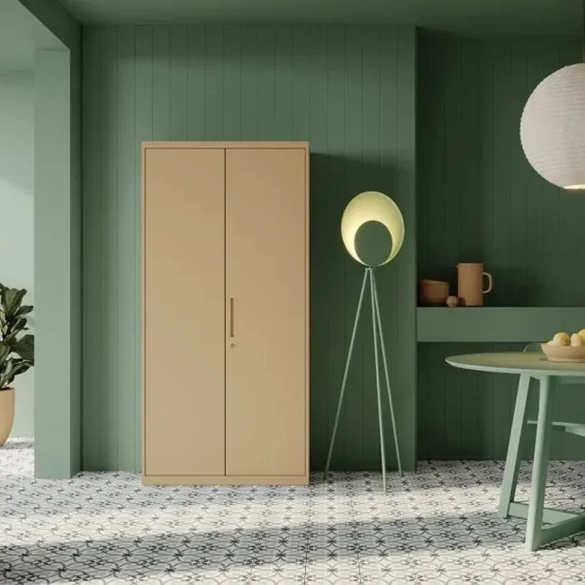 Szafa biurowa Fresh Style Jan 90x40x185 cm beżowa