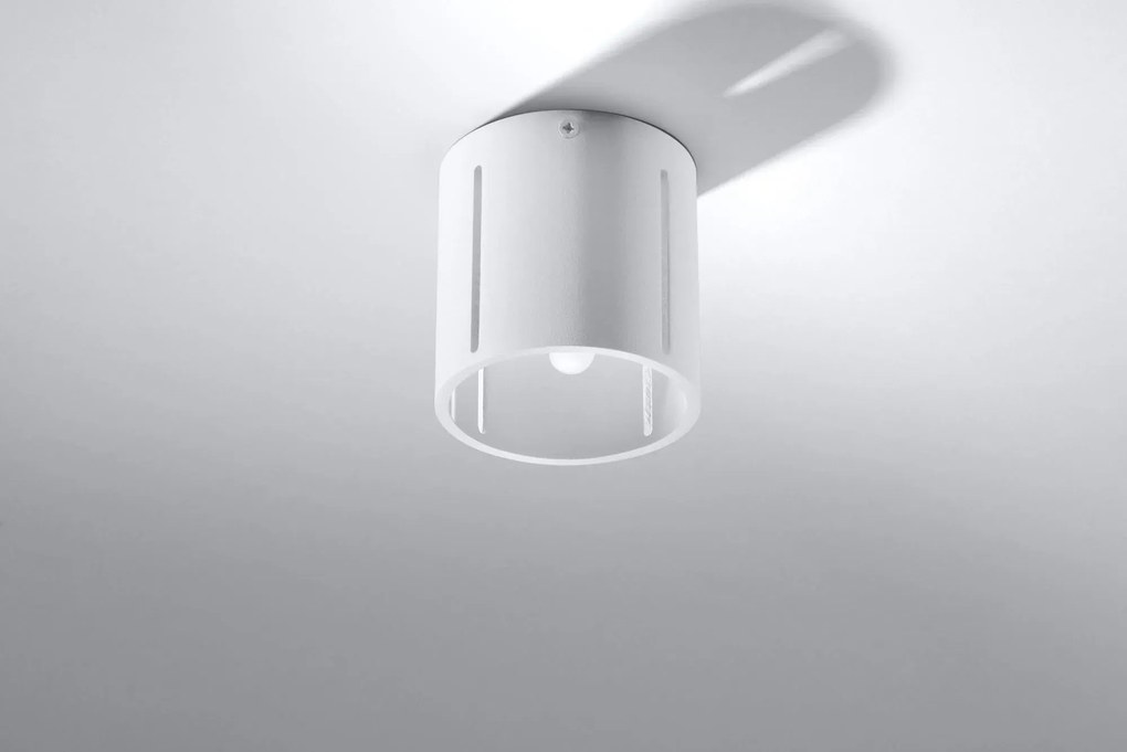 Nowoczesny okrągły plafon LED E803-Kalano - biały
