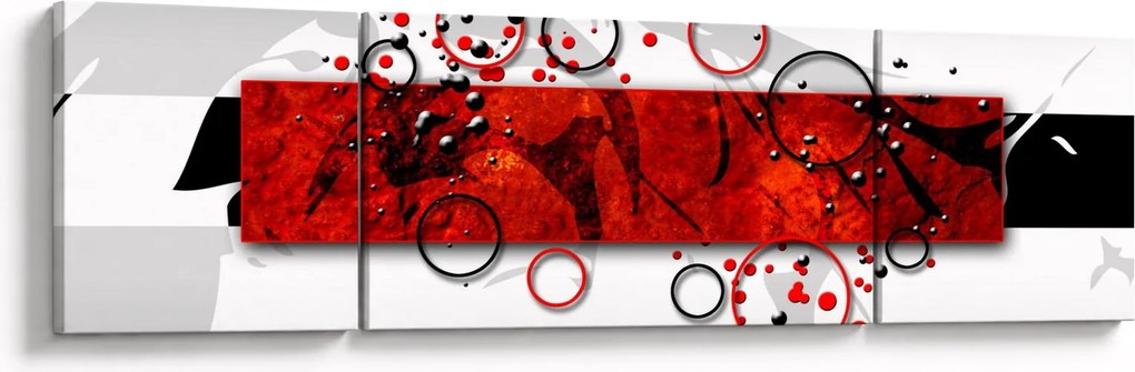 Obraz abstrakcji (170x50 cm)