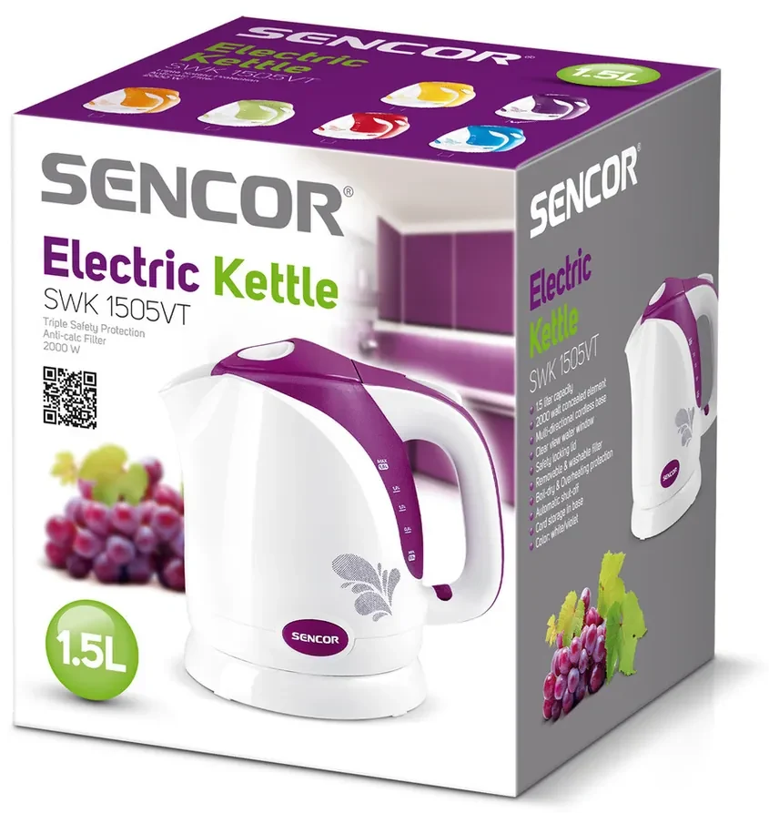 Sencor SWK 1505VT czajnik bezprzewodowy,