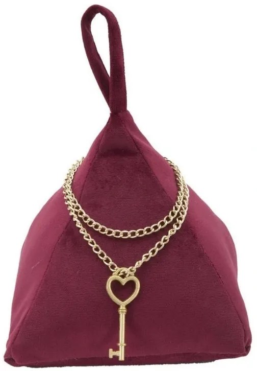 Stoper do drzwi w kolorze Bordowym