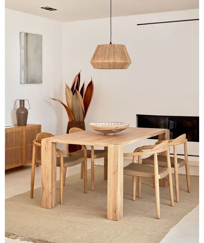 Stół w dekorze dębu 100x200 cm Deyanira – Kave Home