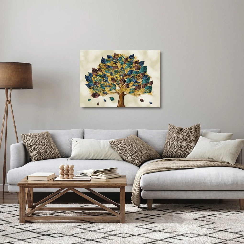 Obraz na szkle - Drzewo ozdobne (70x50 cm)