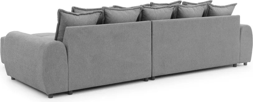 Szary narożnik (prawostronny/z szezlongiem) Albane – Ropez