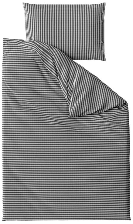 PrzytulneMieszkanie.pl PrzytulneMieszkanie.pl Pościel krepowa ARLENA BLEND czarna Rozmiar pościeli: 70 x 90 cm | 140 x 200 cm