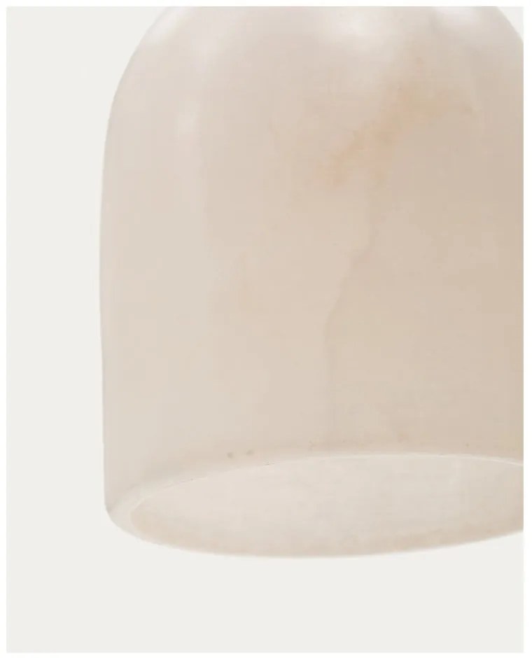 Lampa wisząca w kolorze kości słoniowej ø 15 cm Shenli – Kave Home