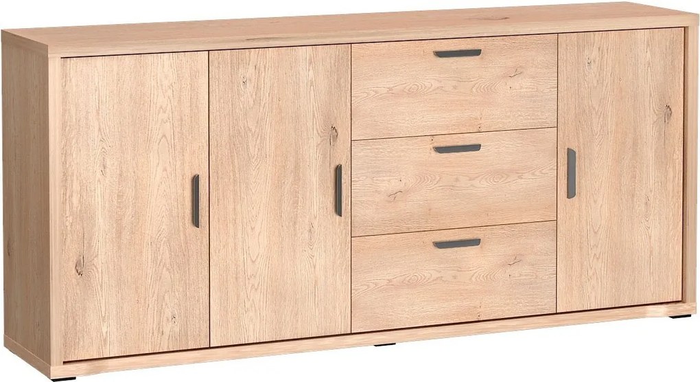 Komoda BRESSO 190 cm do Salonu Sypialni Dąb