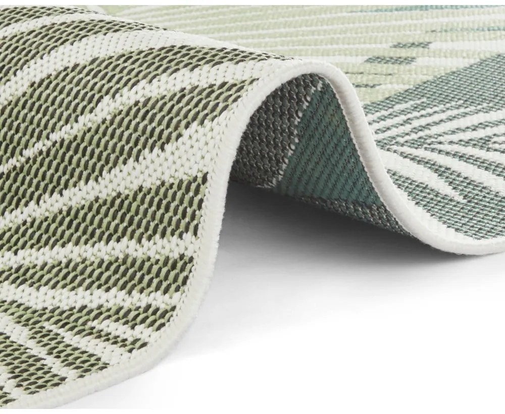 Zielony/beżowy dywan odpowiedni na zewnątrz 200x290 cm Vai – NORTHRUGS