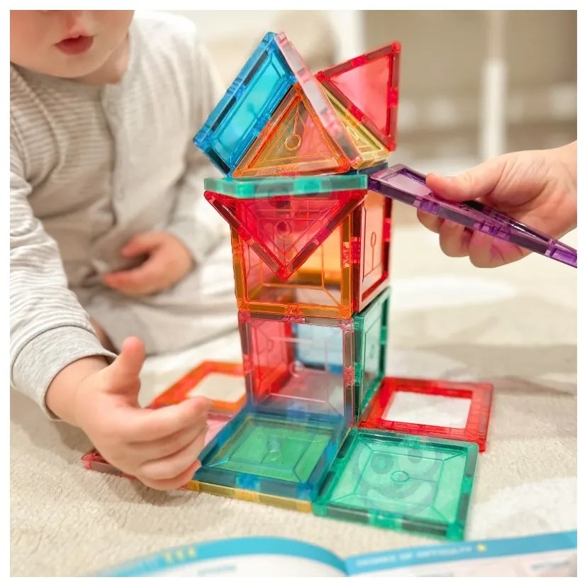 Woopie magnetyczne klocki konstrukcyjne montessori 3d