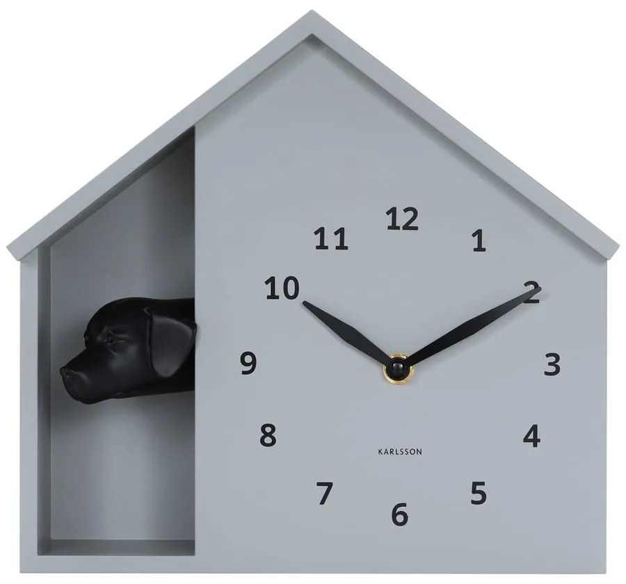 Zegar ścienny Peeking Doggy – Karlsson