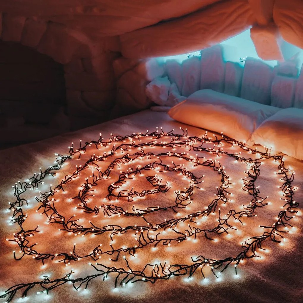 Sześciometrowe animowane lampki LED RGB