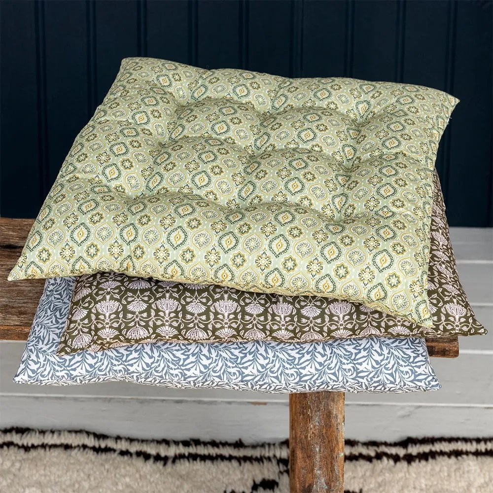 Bawełniana poduszka na krzesło 37x37 cm Leaf – Rex London