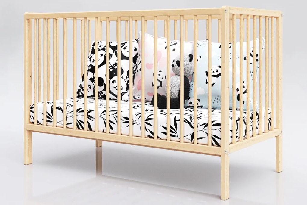 Łóżeczko Dominik sosna 120/60