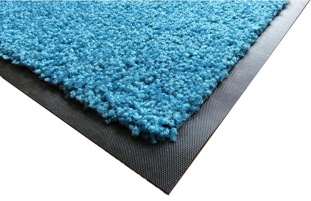 Wycieraczka mata wejściowa Eco Clean turkusowa 40 cm x 60 cm