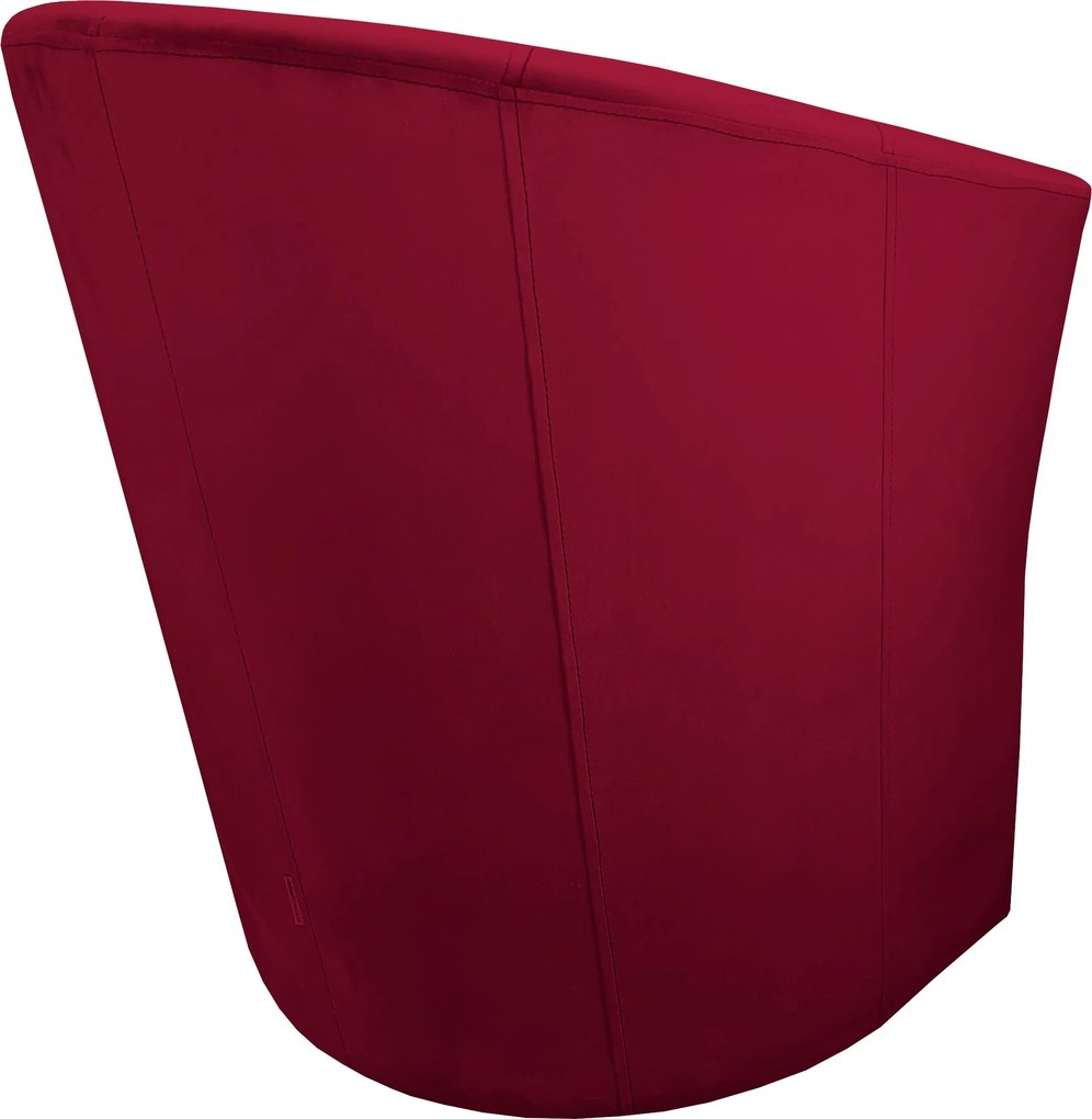 Fotel CLUB tkanina Welur elegancki fotel tapicerowany do salonu i gabinetu : Kolor tkaniny - VELVET - MG31