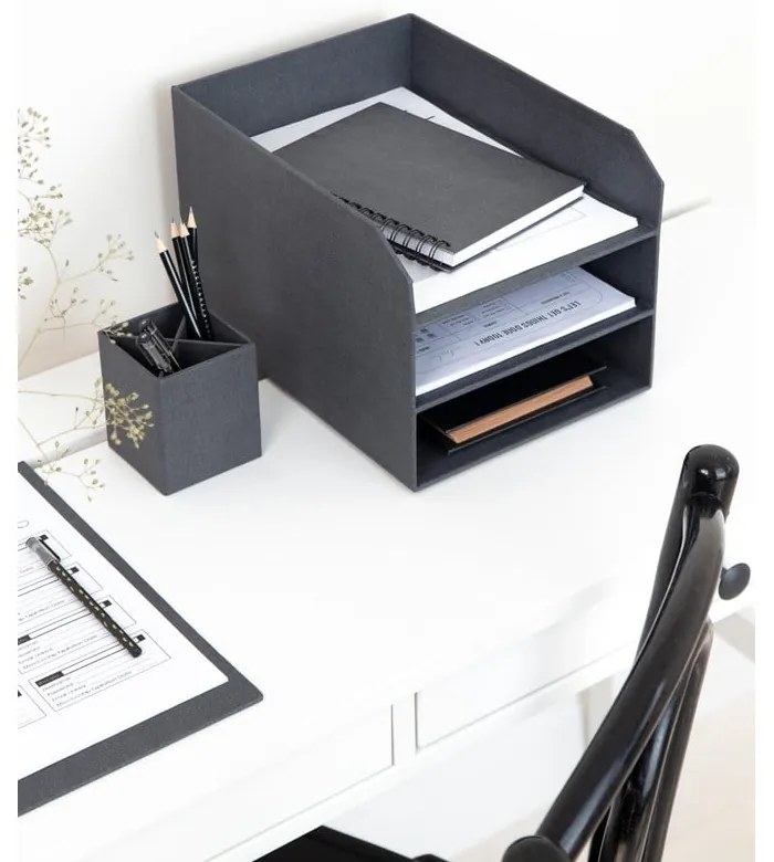 Kartonowy organizer na dokumenty Trey – Bigso Box of Sweden