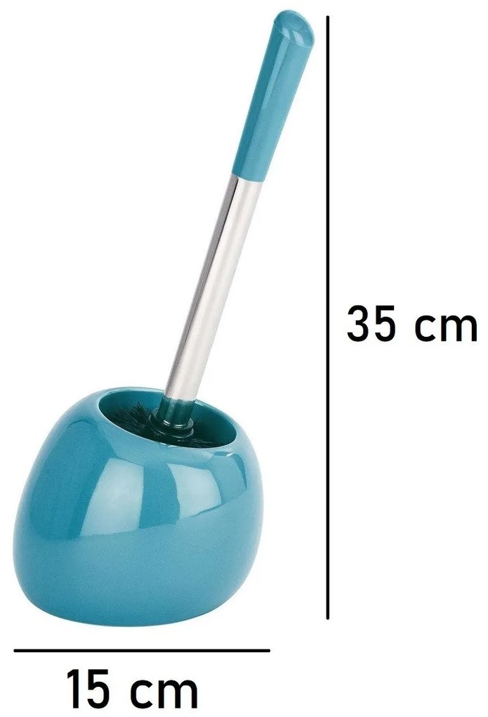 Pojemnik na szczotkę POLARIS + szczotka WC, WENKO