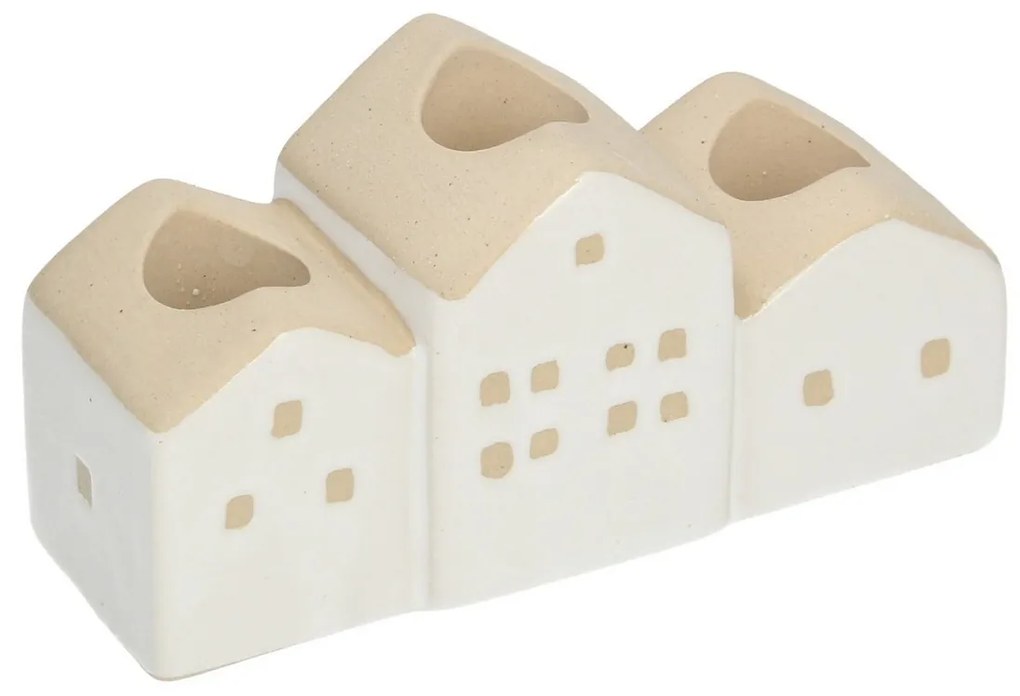 Świecznik Hauses 13x5x7cm white