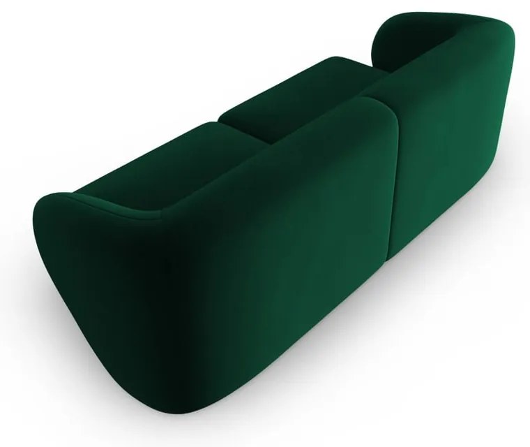 Zielona aksamitna sofa 188 cm Paolo – Milo Casa