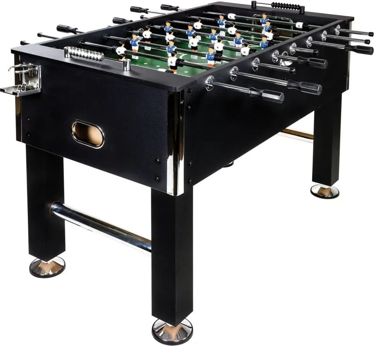 GamesPlanet® Profi Piłkarzyki Leeds -140 x 73 x 87 cm czarne