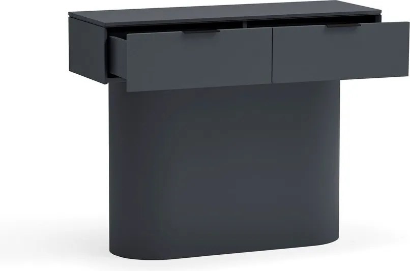 Antracytowa konsola 36x100 cm Totem – Teulat