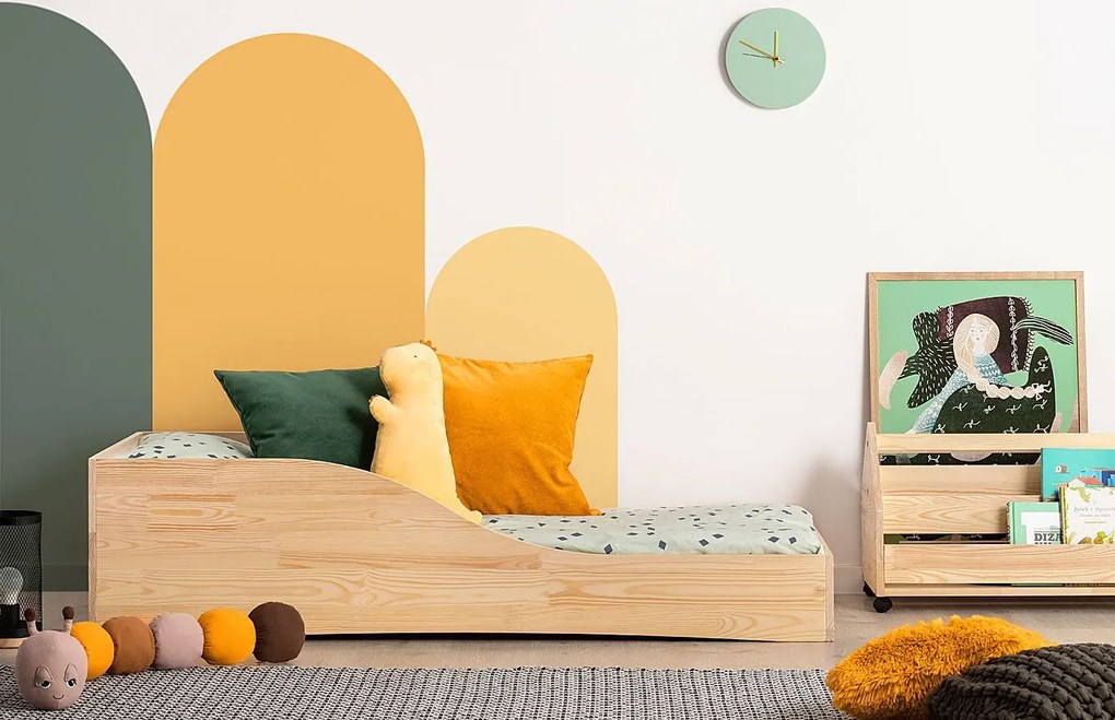 Drewniane łóżko młodzieżowe T8-D84