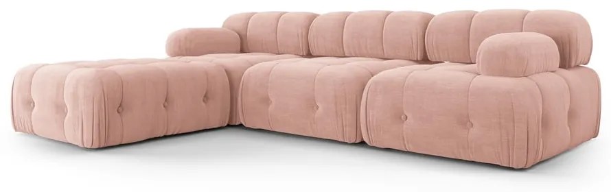 Jasnoróżowy narożnik Ferento – Cosmopolitan Design