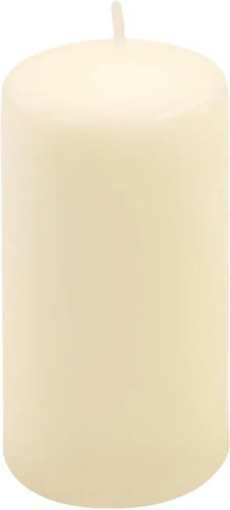 Zestaw świec filarowych, 11,5 cm, Ø 6 cm, kremowe, 12 szt.