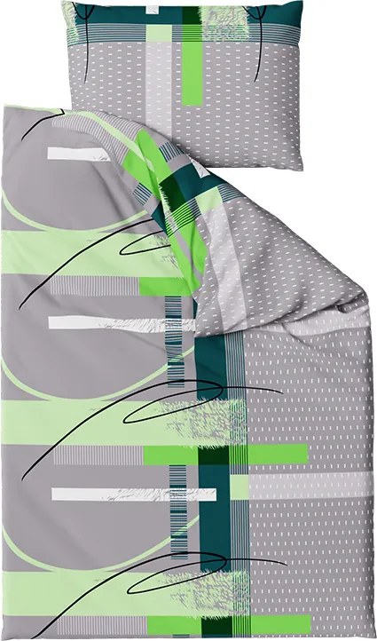 PrzytulneMieszkanie.pl PrzytulneMieszkanie.pl Pościel bawełniana MILLA szara