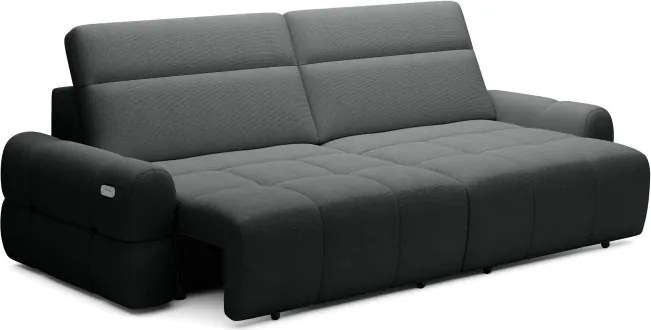 Sofa MATEO z funkcją RELAX i elektryczną regulacji siedziska tkanina PERFECT HARMONY 90 WERSAL
