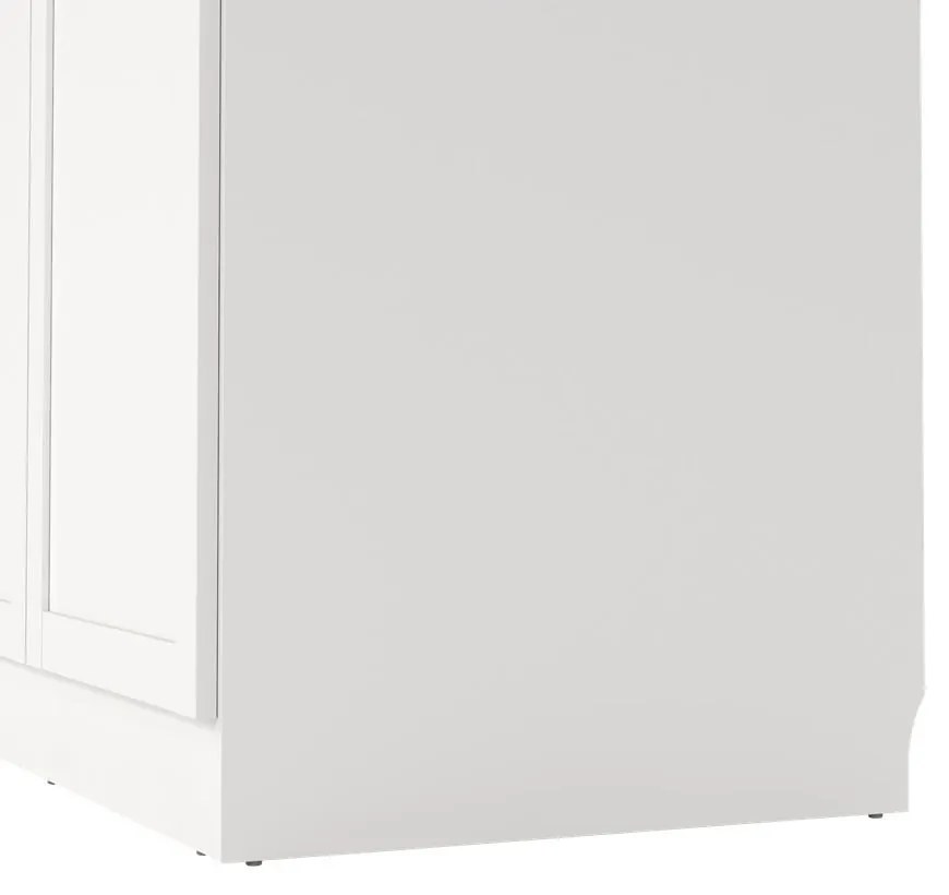 Biała szafa 99x200x62 cm Billund – Tvilum
