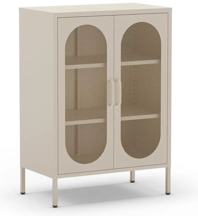 Kremowa szafka 70x100 cm Diora – Marckeric