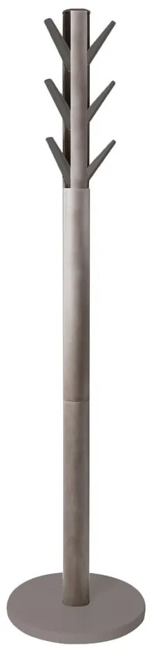 Szary wieszak z drewna kauczukowego Flapper – Umbra