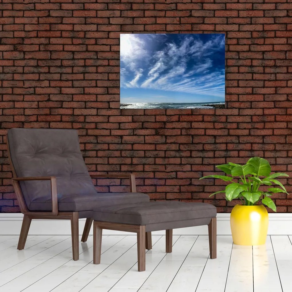 Obraz na szkle nieba z chmurami (70x50 cm)