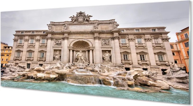 Panel szklany do Kuchni Monumentalna Fontanna przy Bazylice