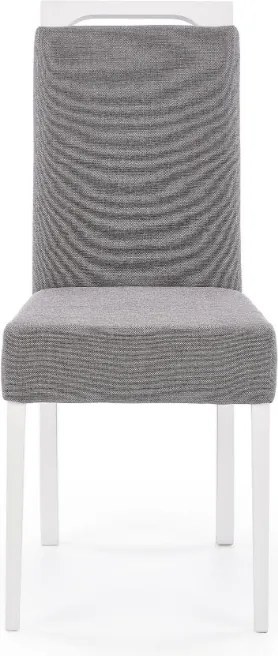 Krzesło z miękkim siedziskiem Clarion biały