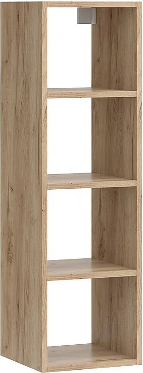 Półka ścienna antracyt 30x30x100 wido