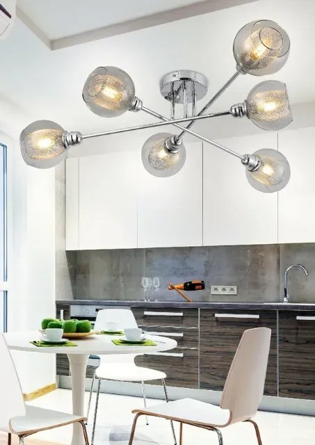 Lampa sufitowa sześcioramienna H0-R15