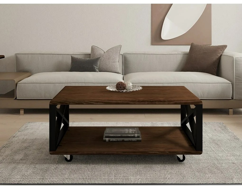 Stolik konferencyjny Yuso Walnut