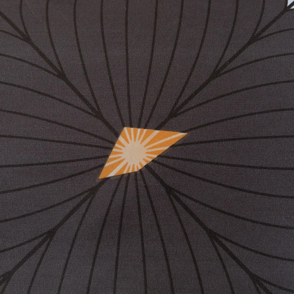 PrzytulneMieszkanie.pl PrzytulneMieszkanie.pl Pościel z mikrofibry ORBITA ciemnoszara Rozmiar pościeli: 2 szt 70 x 80 cm | 160 x 200 cm