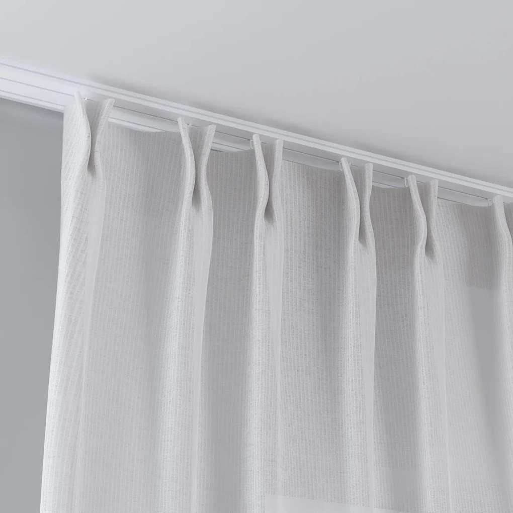 Zasłona na haczykach flex podwójnych