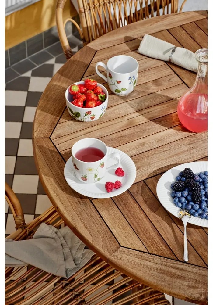 Biała porcelanowa miska Hammershøi Summer – Kähler Design