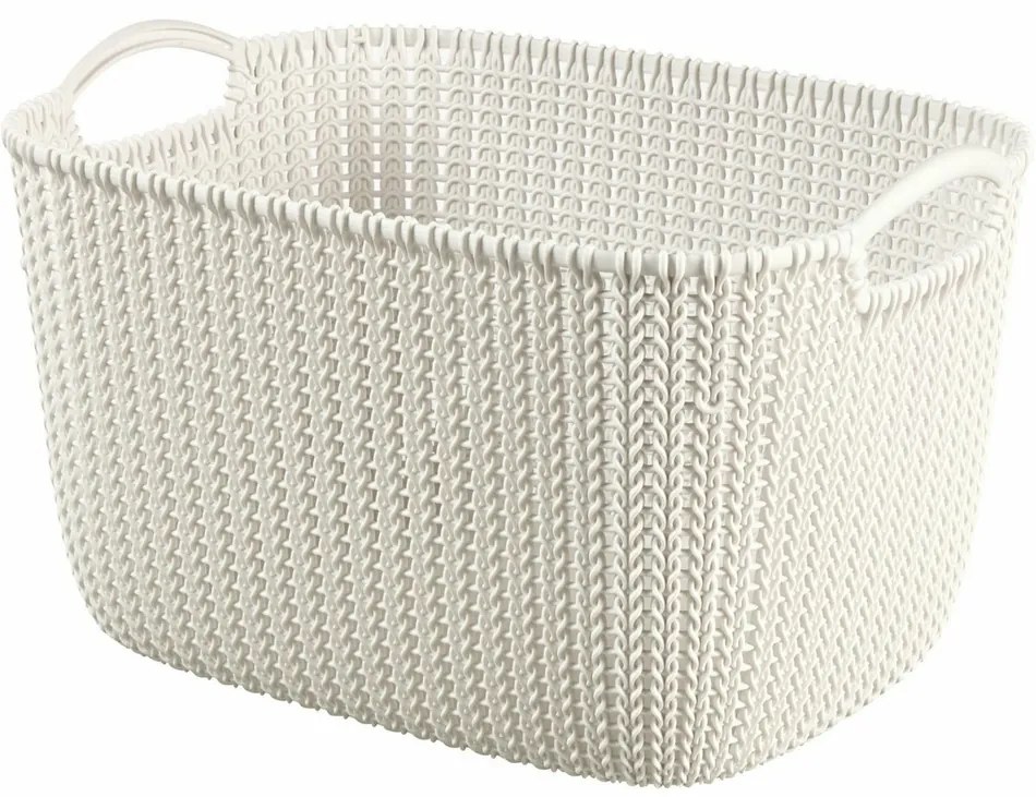 Curver Pojemnik do przechowywania Knit 19 l, kremowy , 19 l
