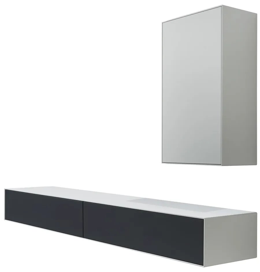 Biała szafka pod TV Edge by Hammel