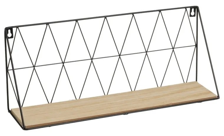 Czarno-naturalna półka 48 cm – Casa Selección